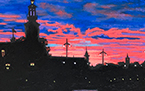 Sunset in Stockholm Sunset in Stockholm